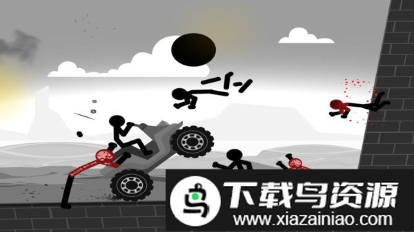 火柴人越野车毁灭手游最新版截图3