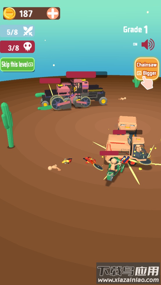 旋转电锯游戏(SpinChop Royale)最新版截图3