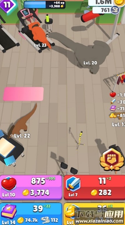 恐龙健身房游戏下载最新版截图2