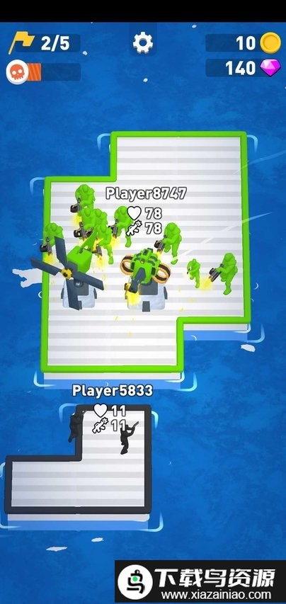 筏战疯狂海战免费版(War of Rafts)最新版截图2