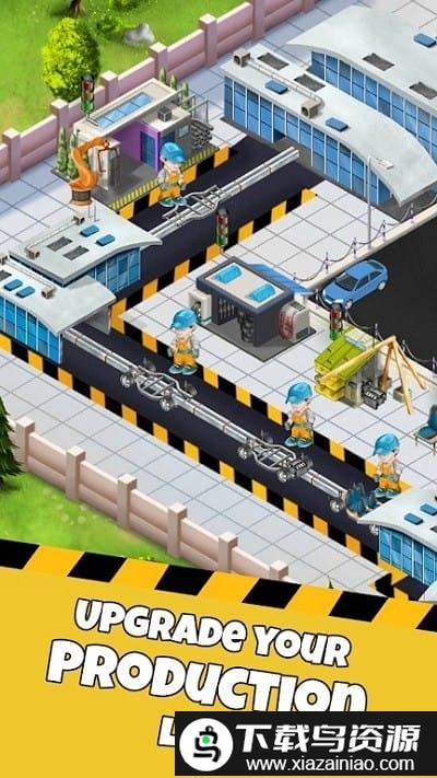 建造汽车工厂中文版(Idle Car Factory)