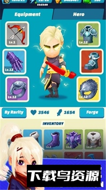 Hunter Hero(猎人英雄金币钻石修改版)截图2