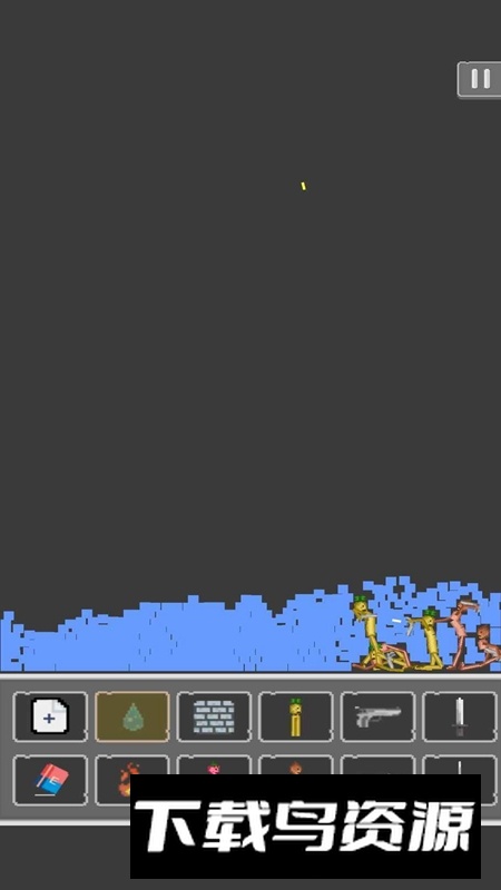 Sandbox Playground菠萝游乐场射击小游戏截图1