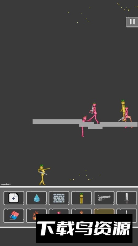 Sandbox Playground菠萝游乐场射击小游戏截图3