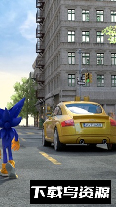 超级刺猬英雄蓝色怪物绳索游戏安卓版截图1