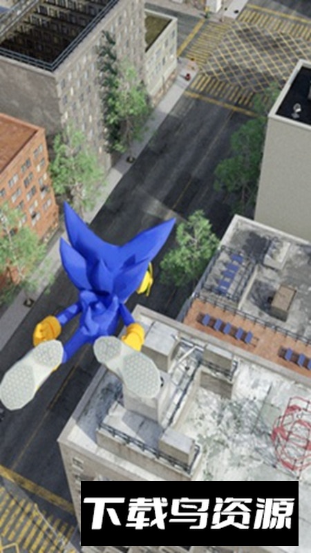 超级刺猬英雄蓝色怪物绳索游戏安卓版截图3