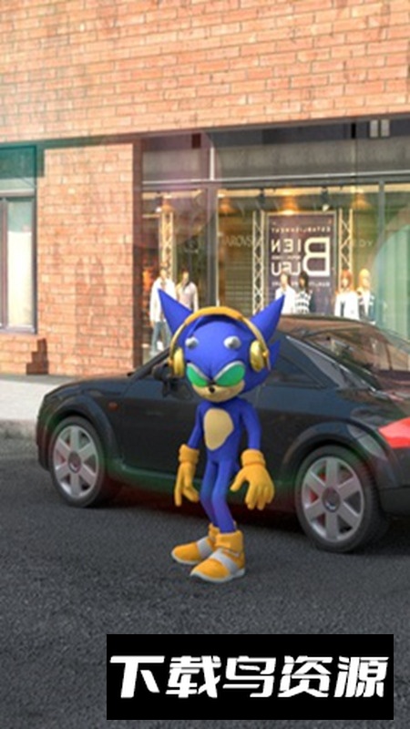 超级刺猬英雄蓝色怪物绳索游戏安卓版截图4