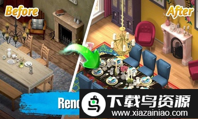 房屋翻新设计无限游戏(Room Flip)