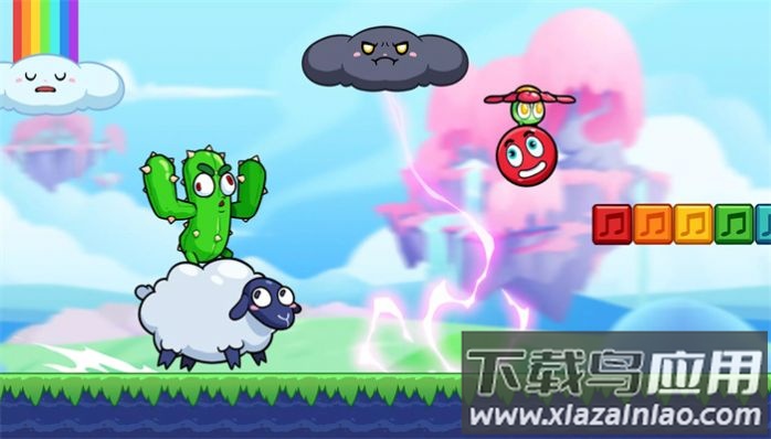 红色奇妙岛Ball Wonder游戏截图2