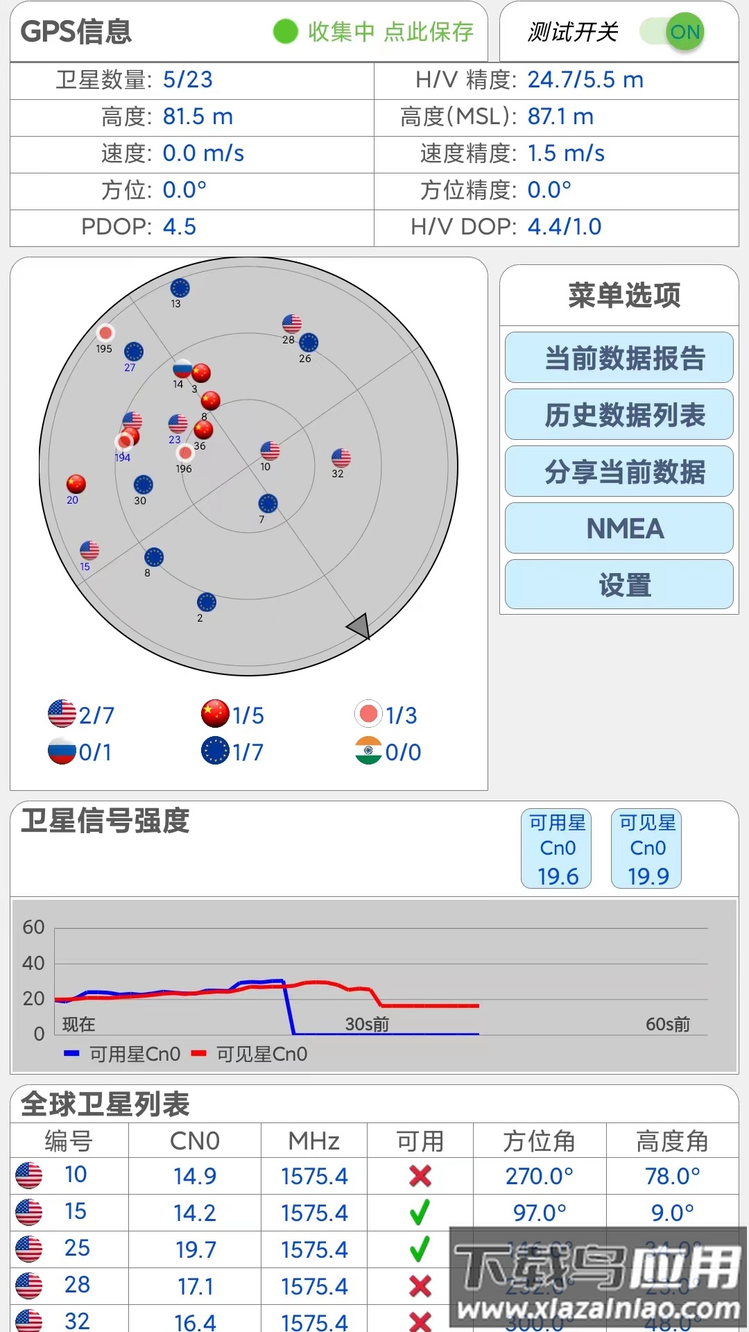 网优信号测量仪app截图2