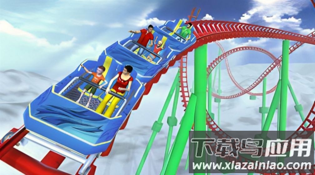 过山车乐趣之旅Roller Coaster Fun Ride游戏最新版截图2