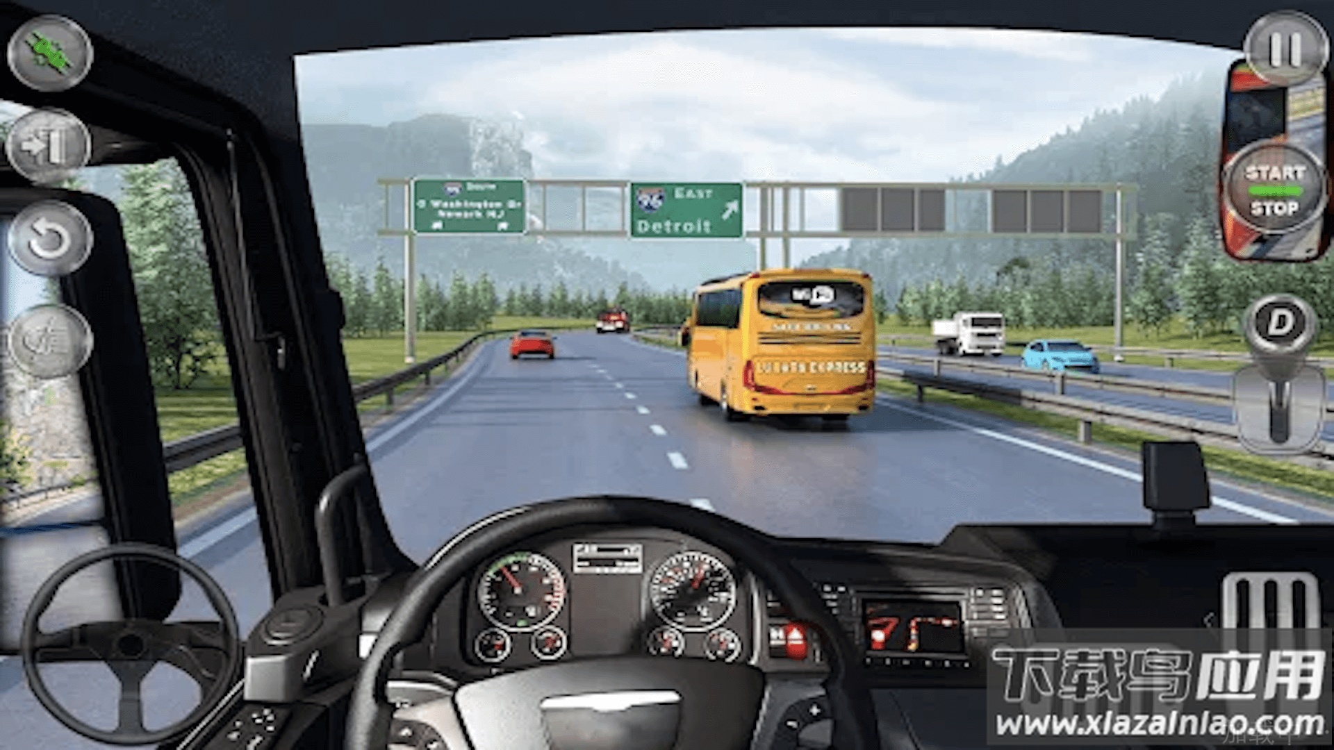模拟驾驶公交大巴截图1