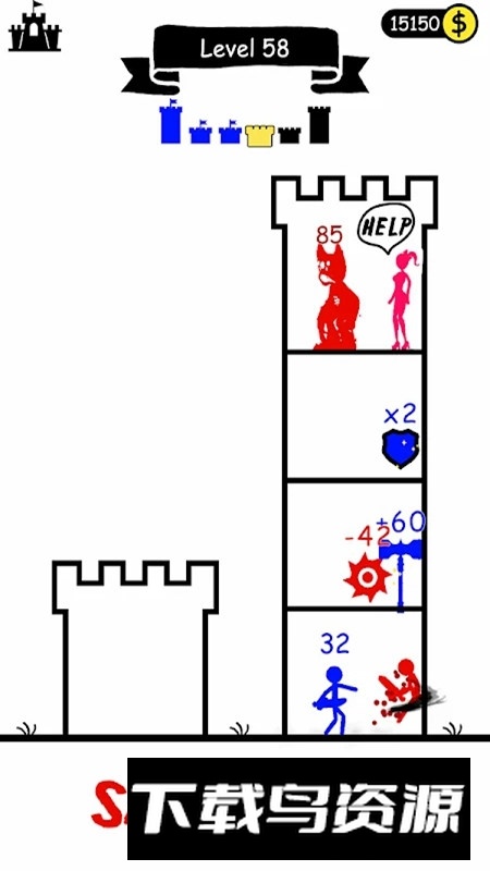 Stick Hero Tower Defense火柴人英雄塔防游戏安装包截图2