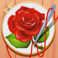 Cross Stitch Coloring Book十字绣色彩书游戏最新版