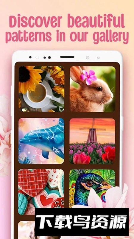 Cross Stitch Coloring Book十字绣色彩书游戏最新版截图4