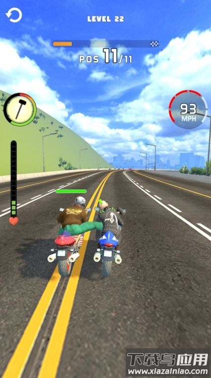 3D摩托公路竞赛游戏(Moto Rage 3D)截图1