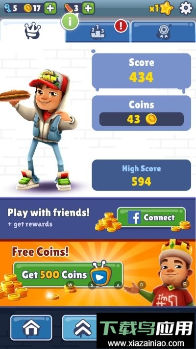 地铁跑酷苏黎世版本(Subway Surf)截图3