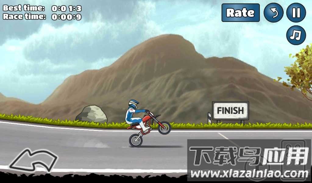 开摩托去泡妞Wheelie Challenge截图3