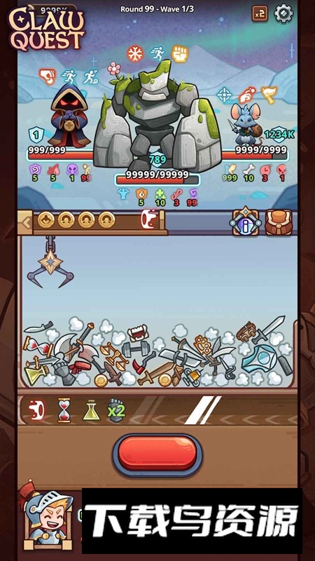 Claw Quest爪抓任务无限货币最新版截图1