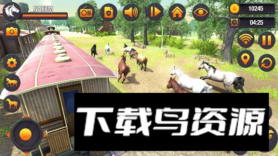 虚拟野马家庭模拟器手机版(Virtual Wild Horse Family Sim)截图4