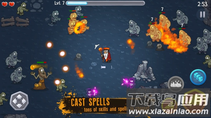 法师大战僵尸游戏最新版截图4