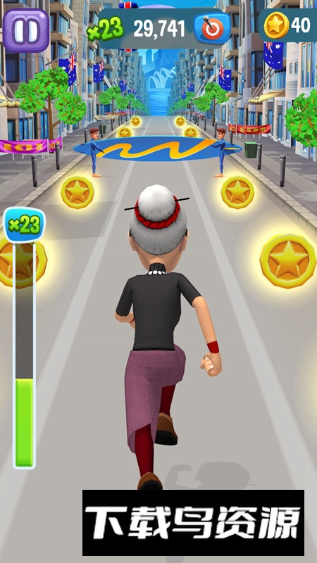 Angry Gran Run愤怒的老奶奶跑酷官方正版截图4