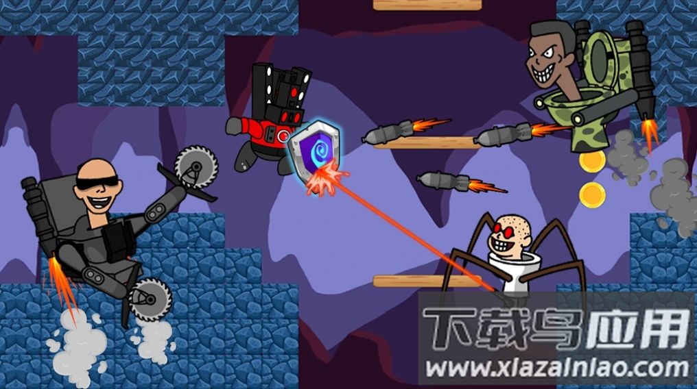 超级怪物跳跃冒险之旅游戏(Super Monster Jumps _ Run)最新版截图2