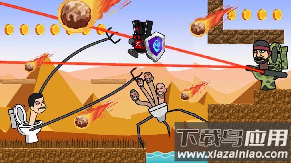 超级怪物跳跃冒险之旅游戏(Super Monster Jumps _ Run)最新版截图3