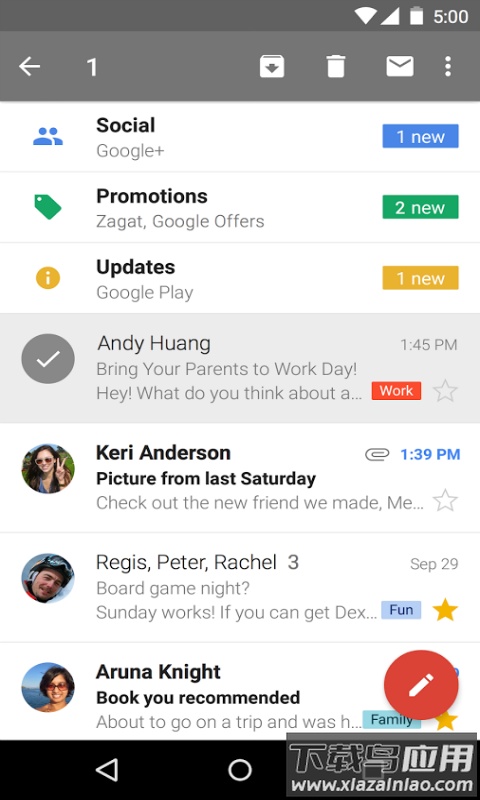 谷歌邮件官方版(Gmail)截图3