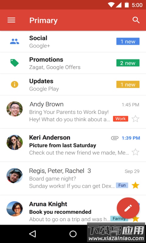 谷歌邮件官方版(Gmail)截图4