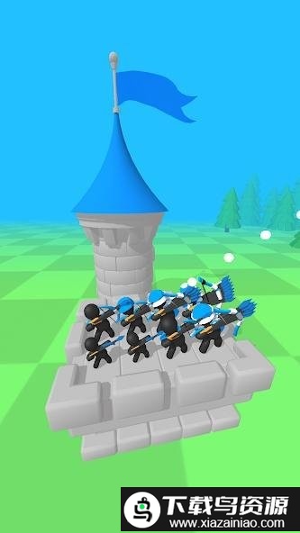 融合弓箭手城堡防卫战游戏(Merge Archers)截图3