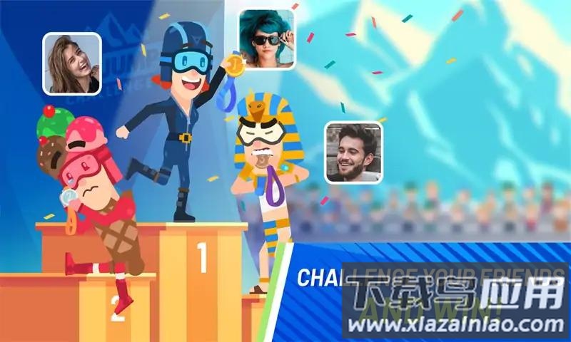 滑雪挑战赛截图2