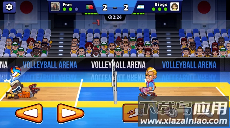 排球竞技场游戏(Volleyball Arena)截图3