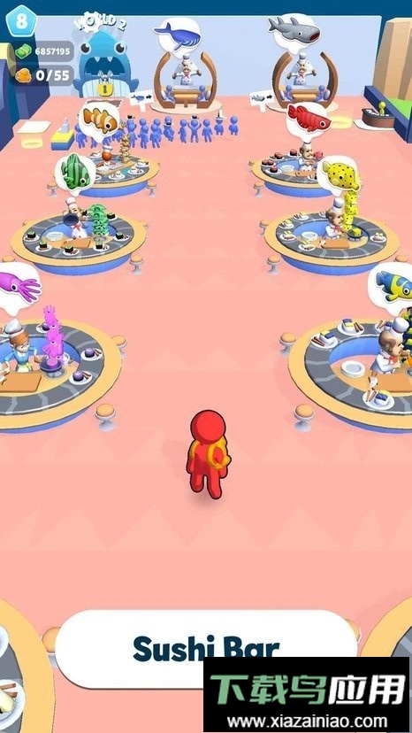 寿司吧水族馆免广告(SushiBar Aquarium)截图2