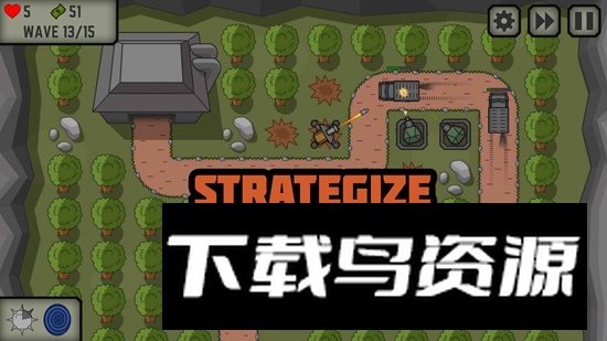 Tactical War战术战争塔防无限钞票截图2