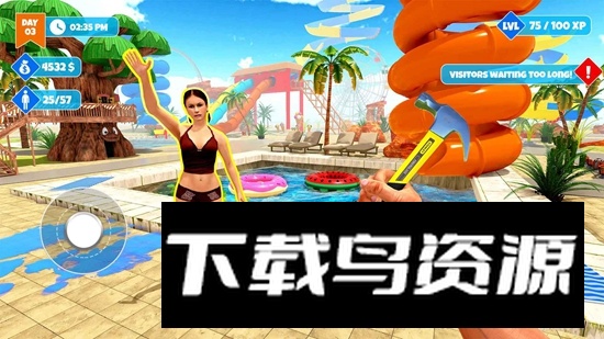 Waterpark水上乐园模拟器无限金币最新版截图1