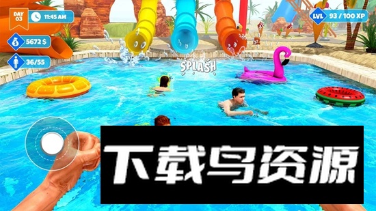 Waterpark水上乐园模拟器无限金币最新版截图2
