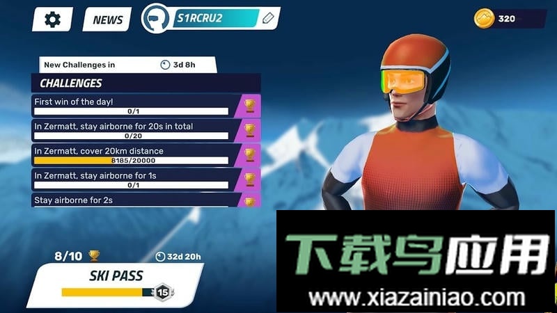 滑雪大挑战(Ski Challenge)截图3