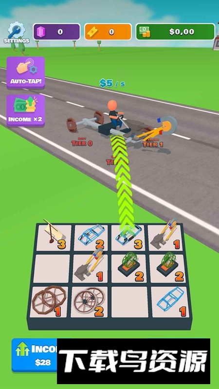 Idle Racer闲置赛车无限金币版截图3