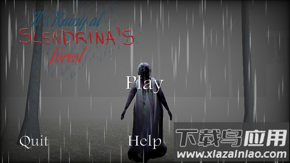 兰德里纳河的森林雨天模组Slendrina: The Forest - It截图1