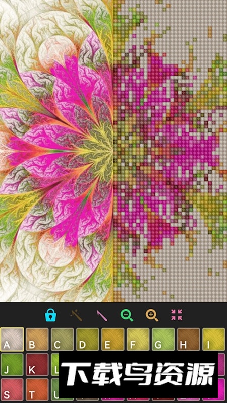 Cross Stitch十字绣图案制作软件手机版apk截图3