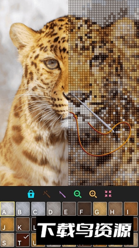 Cross Stitch十字绣图案制作软件手机版apk截图4