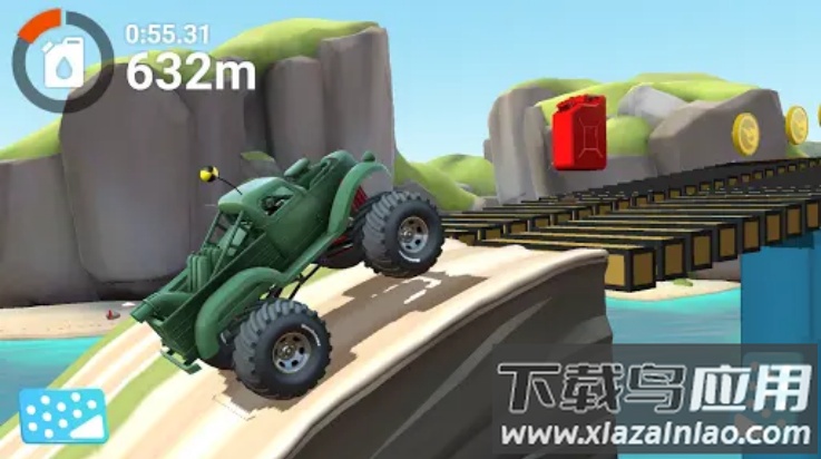 MMX爬坡赛车2游戏(Hill Dash 2)截图2