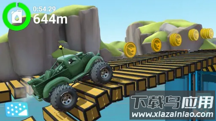 MMX爬坡赛车2游戏(Hill Dash 2)截图3