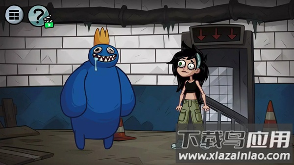 蠢蠢的艾拉恐怖游戏截图3