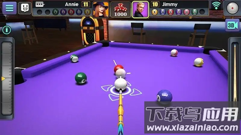 3d台球模拟器游戏截图3