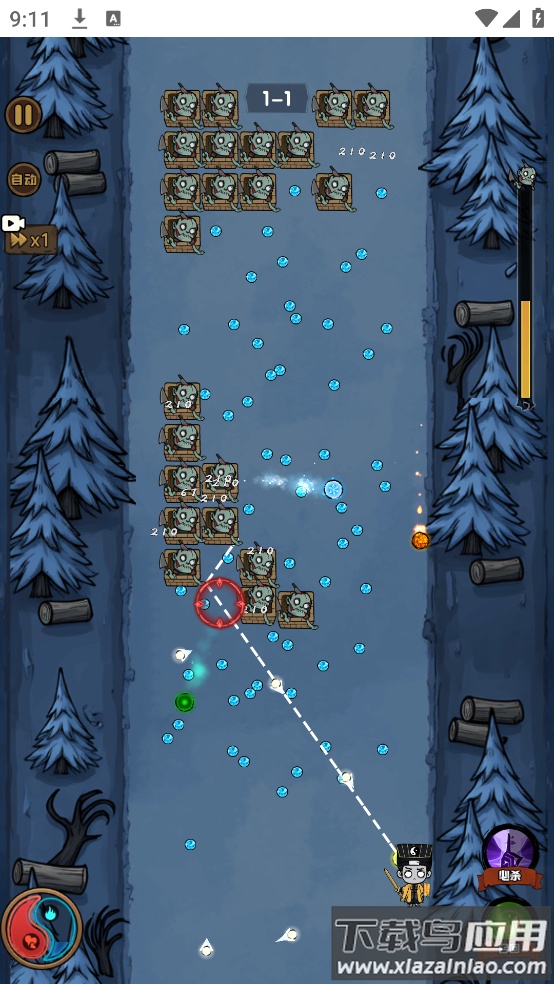 暴打僵尸你不行小游戏截图3