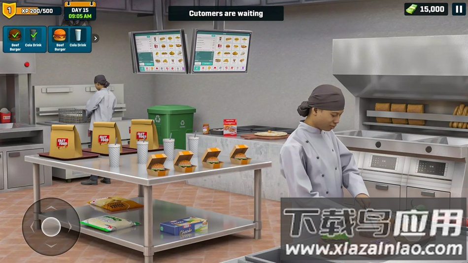 厨师模拟快餐游戏安卓版最新版截图1