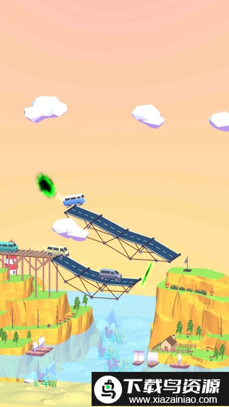 桥梁搭建3d游戏最新版截图1