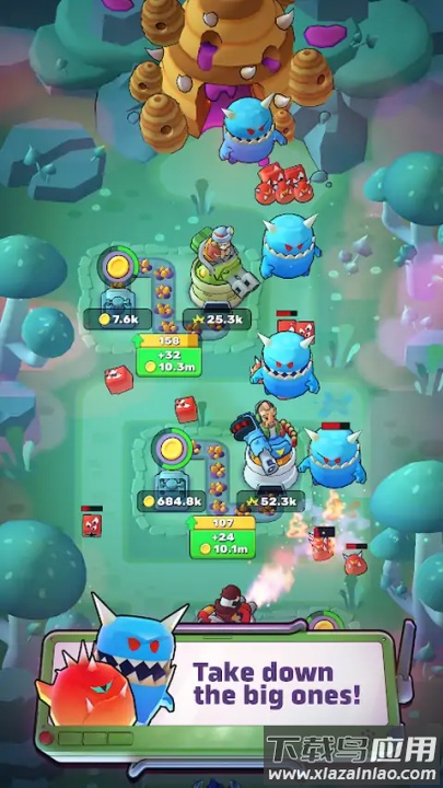 贪婪的防御者放置塔防游戏(婪的防御者：放置塔防安装器)截图4